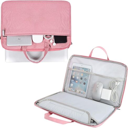 HP 14 بوصة CASTOP CASE متوافقة مع LENOVO HP Dell Acer Asus Chromebook 14 ، Dell Inspiron 14 ، Dell Latitude 14 ، HP Stream 14 ، Asus Vivobook 14/ Zenbook 14 ، Acer Computer Cleve Bag ، Gray in Saudi Arabia