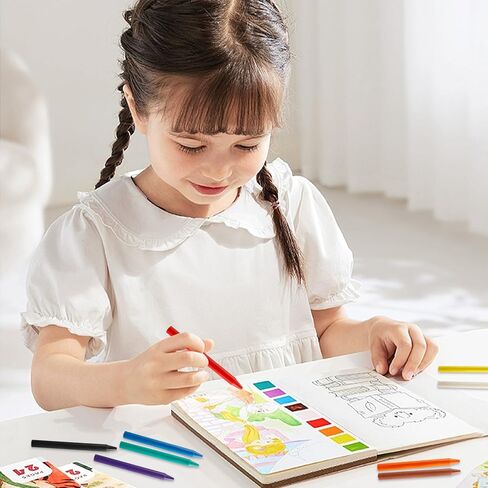 Jeffbaubl 270 Pcs Bulk Crayons,9 Colors Bulk Unwrapped Crayons,Bulk Crayons Color Crayons Bulk,Crayons Party Favors,Bulk Crayons for Family Office Restaurants Party Craft Supplies in Kuwait