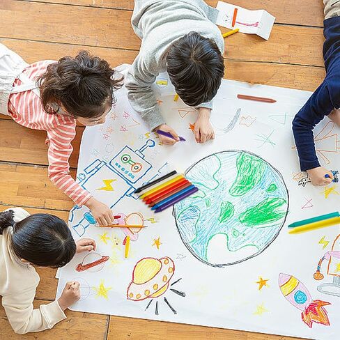 Jeffbaubl 270 Pcs Bulk Crayons,9 Colors Bulk Unwrapped Crayons,Bulk Crayons Color Crayons Bulk,Crayons Party Favors,Bulk Crayons for Family Office Restaurants Party Craft Supplies in Kuwait