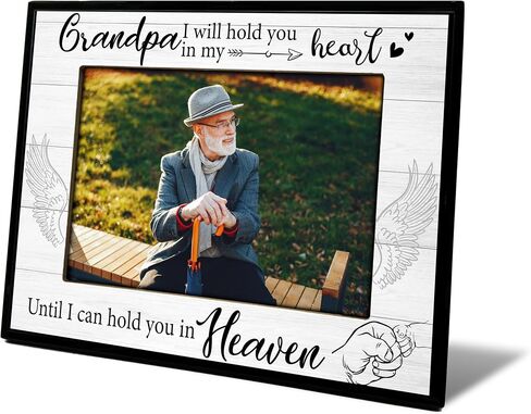 Loss of Sister Sympathy Gifts, Memorial Picture Frame, Remembrance Gifts Wooden Photo Frame with Easel, 4x6 Loss of Sister Picture Frame for Tabletop Display - G03 in Kuwait
