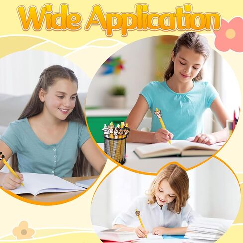 10 Pieces Dog Pens Writing Fun Kawaii Ballpoint Pens Ballpoint Retractable Black Ink Pen for Kids Birthday Party Gifts Students School Stationary Office Supplies in Saudi Arabia