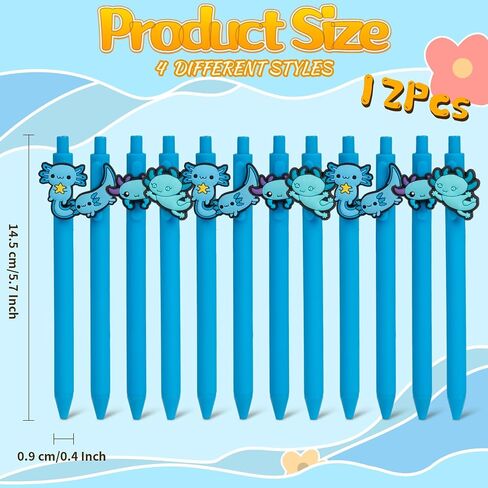 10 قطع الكلاب أقلام كتابة متعة Kawaii Ballpoint Pens Ballpoint قابلة للتراجع قلم الحبر الأسود للأطفال هدايا حفلة عيد ميلاد الطلاب اللوازم المكتبية الثابتة المدارس in Saudi Arabia