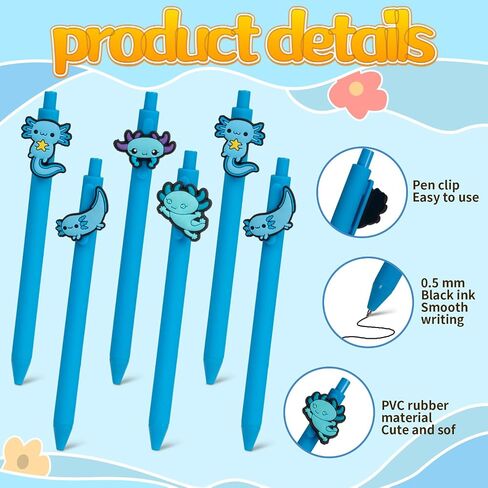 10 قطع الكلاب أقلام كتابة متعة Kawaii Ballpoint Pens Ballpoint قابلة للتراجع قلم الحبر الأسود للأطفال هدايا حفلة عيد ميلاد الطلاب اللوازم المكتبية الثابتة المدارس in Saudi Arabia