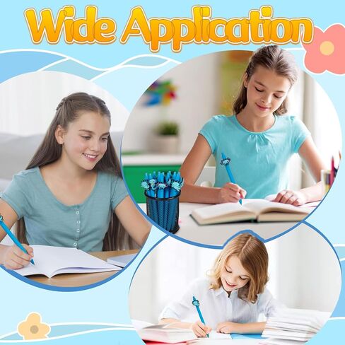 10 قطع الكلاب أقلام كتابة متعة Kawaii Ballpoint Pens Ballpoint قابلة للتراجع قلم الحبر الأسود للأطفال هدايا حفلة عيد ميلاد الطلاب اللوازم المكتبية الثابتة المدارس in Saudi Arabia