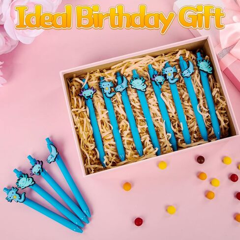 10 قطع الكلاب أقلام كتابة متعة Kawaii Ballpoint Pens Ballpoint قابلة للتراجع قلم الحبر الأسود للأطفال هدايا حفلة عيد ميلاد الطلاب اللوازم المكتبية الثابتة المدارس in Saudi Arabia