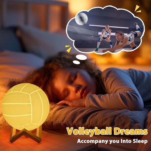 Paint Your Own Volleyball Lamp Kit,5.9 Inch 16 Colors 3D Toys Night Light,Arts and Crafts for Kids Ages 6-12, Art Supplies Arts & Crafts Kit for Girls Boys Ages 8-12 Birthday Gifts in Saudi Arabia