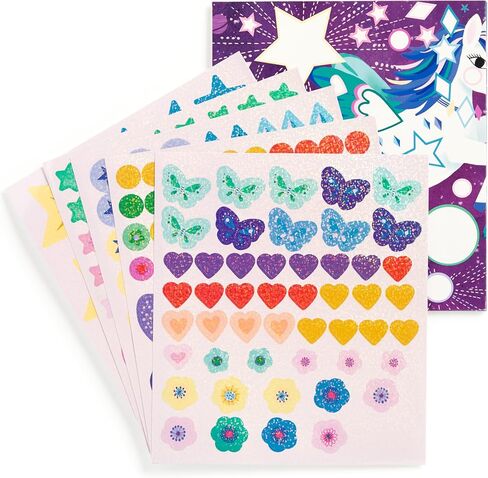 Mudpuppy Ocean Life – Sticker Sparkle Poster Activity Kit with Illustrations of Ocean Creatures for Children Ages 4 and Up in Saudi Arabia