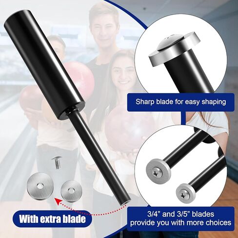 Hungdao Bowling Ball Workout Tool Bowling Accessories with 3/4 Replacement Blade for Thumb Fingers in Kuwait