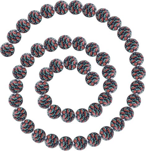 حبات السيليكون 15 ملم طباعة حبات السيليكون البؤرية 15 ملم جولة لأقلام سوار مفاتيح (50pcs daisy) in Kuwait