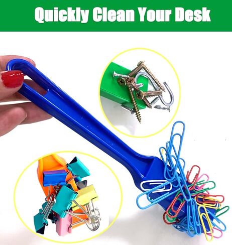 Bingo Magnetic Wands 7.5 "مع Bar Bar Magnet Science Supplies أداة تحصيل وردية لمقاطع الورق والأظافر والمسامير والدبابيس وإبر الخياطة والأزرار in Kuwait