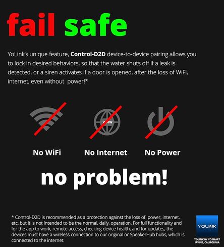 مجموعة بدء تشغيل مستشعر الحركة الخارجية الذكية من YoLink LoRa، تنبيه الممر، كاشف غزو الممتلكات/التعدي على ممتلكات الغير، تنبيهات البريد الإلكتروني/الرسائل القصيرة/الدفع، Alexa، IFTTT، مساعد منزلي: يتضمن (2) أجهزة استشعار، (1) مكبر صوت in Kuwait