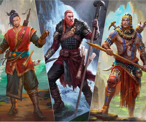 Duel Minumental - Exploration - لعبة لوحة بناء DECK ، لعبة الإستراتيجية ، الجمع أو المستقلة ، تتراوح أعمارهم بين 10+ ، 2 لاعبين ، 60-90 دقيقة in Kuwait