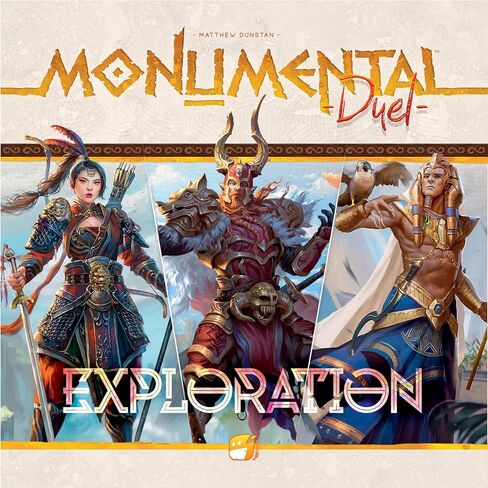 Duel Minumental - Exploration - لعبة لوحة بناء DECK ، لعبة الإستراتيجية ، الجمع أو المستقلة ، تتراوح أعمارهم بين 10+ ، 2 لاعبين ، 60-90 دقيقة in Kuwait
