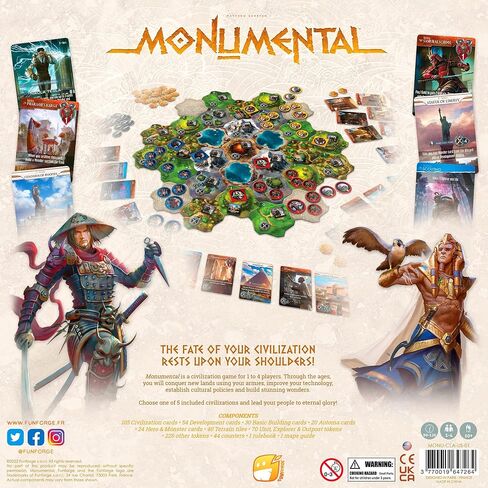 Duel Minumental - Exploration - لعبة لوحة بناء DECK ، لعبة الإستراتيجية ، الجمع أو المستقلة ، تتراوح أعمارهم بين 10+ ، 2 لاعبين ، 60-90 دقيقة in Kuwait