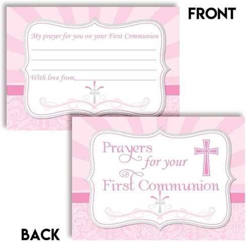 First Holy Communion Religious Word Search I Spy Fill In Game Cards for Boys, Ten 5" x 7" Fill In The Blank Cards by AmandaCreation in Saudi Arabia