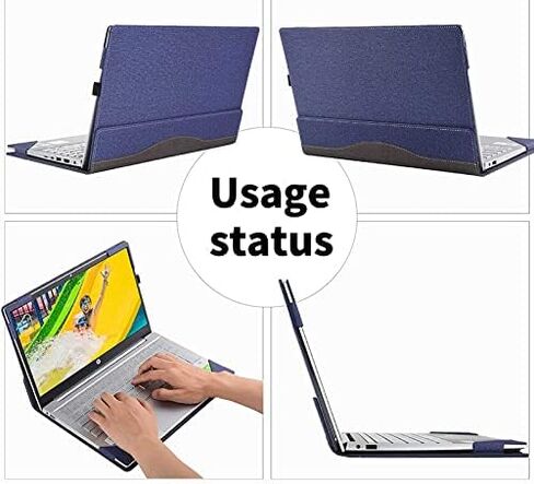 Laptop Cover Compatible with HP Probook 430 440 445 445R ZBook 14u EliteBook 745 840 1030 G2 G3 G4 G5 G6 G7 14 Inch Case Protective Notebook Skin Sleeve (Blue) in Saudi Arabia