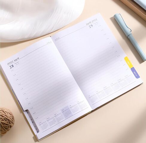 2025 Journal Diary Notebook Planner Memo A5 Monthler Scheduler Daily Planner Paper for Home Office School School Travel Gift Birthday (Blue) in Saudi Arabia