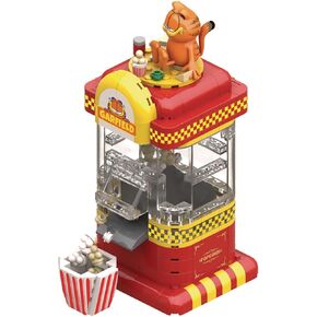 Garfield Funny Machine Series: Popcorn Maker 248-Piece Building Block Toy