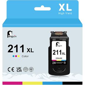 Penguin 211XL Tri-Color Ink Cartridge Presentive for Canon CL-211 لـ PIXMA MX410 MX310 MX320 MX330 MX340 MP250 IP2702 MP230 MP280 MP480 For Canon 211 CL211XL 211 XL CL 211XL COLLE