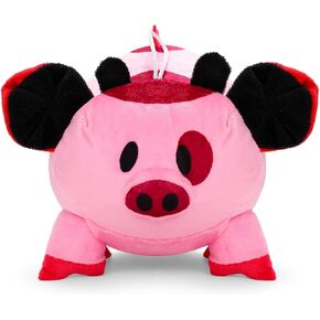 Cartoon Pink Pig Plush Toy - Cute Pink Pig Plushies for TV Fans Gift, Soft Stuffed Figure Doll for Fans Boys Girls and Friends Gift