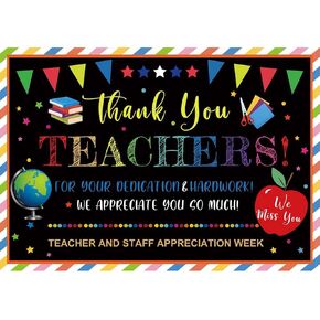 7x5ft Polyester Profession Week Banner Banner White شكرًا على كل ما تقوم به