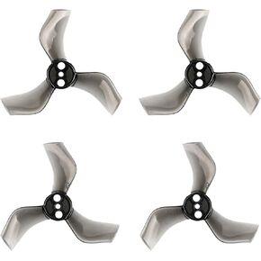 Betafpv 12pcs Gemfan 40mm 3-blade مع مراوح ثقب رمح 1.5 ملم الدفعة الدفورية للمحرك 110x 1S FPV tiny whoop Quadcopter مثل Cetus Pro