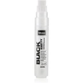 Montana Black Empty Marker 15Mm Standard