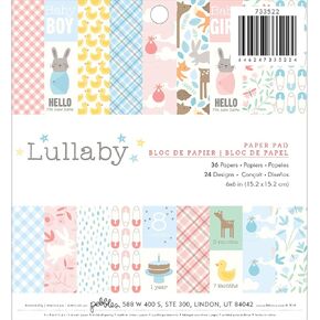 American Crafts 6 x 6 Inch 36 Sheet Paper pad