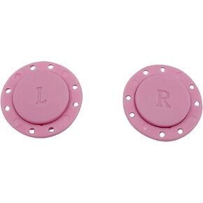 Magnetic Coat Buttons - Invisible Hidden Sewing Nylon Button 25mm 6 Set Buttons with Magnets for Coat Jacket Suitcase Bag Windbreaker (Pink) Q267