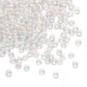 Dazzle-It! 63210001-0048 SEEDBEAD Crystal AB 6.0, Multicolor