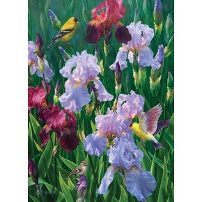 Cobble Hill 1000 Piece Puzzle - Spring Glory - مشمل ملصق عينة