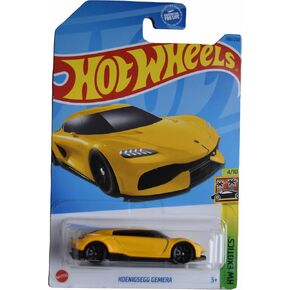 Hot Wheels Koenigsegg Gemera, HW Exotics 4/10 [Yellow] 188/250
