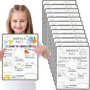 GeoSar 36 PCS All About Me Spanish Poster for Ameral DIY Color الخاص بك ملصقات طالب نجم ثنائية اللغة للطلاب أنشطة الحرف اليدوية لمرحلة ما قبل المدرسة يتحدث الإسبانية (موضوع كلاسيكي)