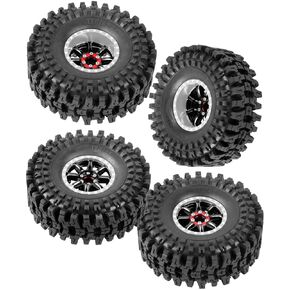 RC 1.9 إطارات و 1.9 عجلات Beadlock قابلة للتعديل 4 إزاحة الحافات ل 1/10 TRX6 SCX10 D90 GEN8 VS4-10 MST CFX RC CRAWLER CAR