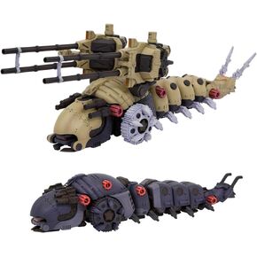 ZOIDS EMZ-15 Morgana AA & Morgana Carrier, Total Length: Approx. 8.1 inches (205 mm), 1/72 Scale Plastic Model