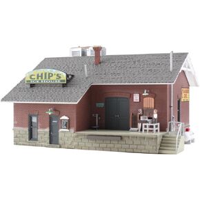 Chip's Ice House مبنى واحد من طابق واحد بنيت Naded N Grock Woodland Scenics