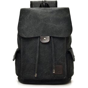 حقيبة ظهر Siqitechno Canvas Backpack Backpack Backpack Propack للرجال