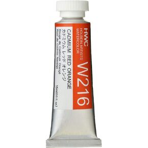Holbein Artist's Watercolor 15ml Tube (Cadmium Red Orange) W216