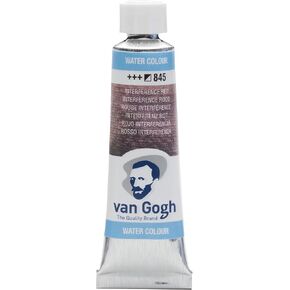 لوحة ألوان مائية Van Gogh ، أنبوب 10 مل ، تداخل أحمر 845