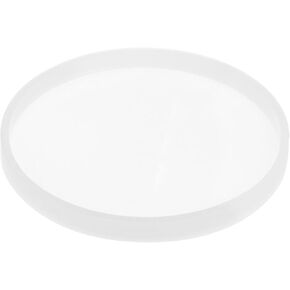 HARFINGTON Silicone Tray Mold 5.4" Round Resin Coaster Resin Mold Epoxy Resin Casting for Home Decoration Gift Desktop Decor