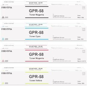 4 حزمة عالية العائد GPR-58 خراطيش الحبر GPR58 استبدال خرطوشة الحبر لـ Imagerunner Advance C256 C256IF C257 C257IF C356 C356IF C357 C357IF DX-C359IF DX-C259IF PRINTER