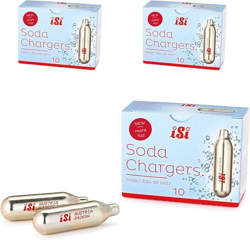 iSi Large Commercial Pack CO2 Soda Siphon Chargers (100-Pack) (10 Items) in Kuwait