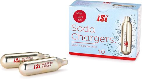iSi Large Commercial Pack CO2 Soda Siphon Chargers (100-Pack) (10 Items) in Kuwait