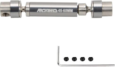 RCAWD 1.4-1.7 inch SCX24 Center Drive Shaft for Axial 1/24 FCX24 Lengthen Driveshaft 35mm - 42mm in Kuwait