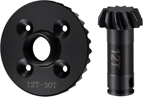 30T/12T DEFF DEFF GEAR FRONT GEAR ARCH FOR ARRMA 1/18 GRANITE GRUM/TYPHON GROM 1/14 MINI MOJAVE GROM RC CAR UPGRADE (GEAR DIFF الخلفي) in Saudi Arabia