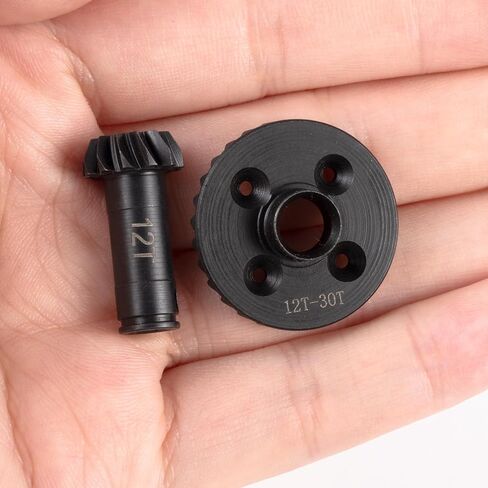 30T/12T DEFF DEFF GEAR FRONT GEAR ARCH FOR ARRMA 1/18 GRANITE GRUM/TYPHON GROM 1/14 MINI MOJAVE GROM RC CAR UPGRADE (GEAR DIFF الخلفي) in Saudi Arabia