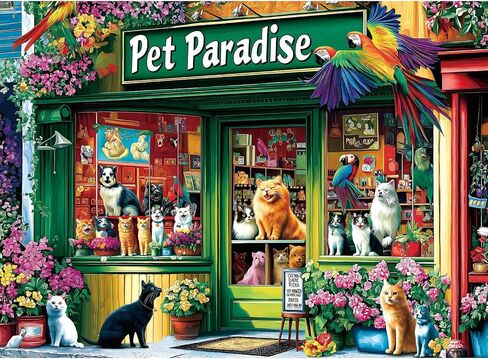 500 Piece Jigsaw Puzzle for Adults, Hummingbird and Flowers Jigsaw Puzzles 500 Pieces Birthday Party for Family Kids and Adults Funny Puzzle for Adults Puzzle, Perfect for Game Nights in Kuwait