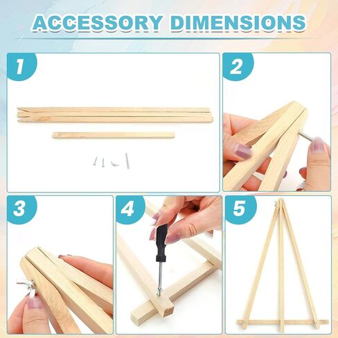 Heibago Paint by Numbers Kit للبالغين 12 "x16" قماش مؤطر و Wooden Easel و Diy Acrylic Paint بأرقام أرقام للمبتدئين للمبتدئين ، والورود الساحلية للفنون الرسم والحرف اليدوية لديكور الجدار المنزلي in Kuwait