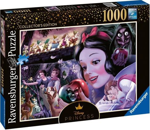 Ravensburger 14849 Snow White - Heroines Collection - 1000 PC for Adults – Every Piece is Unique, Softclick Technology Means Pieces Fit Together Perfectly in Kuwait