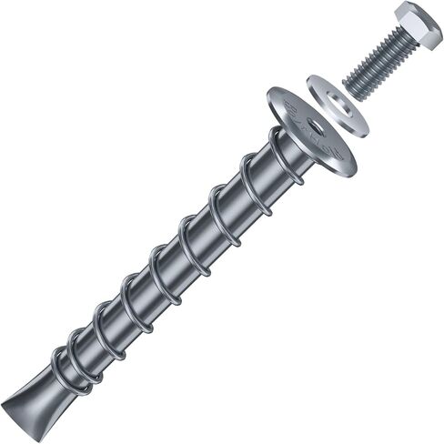 amAK-4 Asphalt Anchor & Grout Kit - Four 1500 lbs. am625 Chemical Anchors (5/8" x 6") with Two EPX2 Anchoring Cement Bags - for Installation of Sheds, Carports, Bike Racks, & More in Saudi Arabia